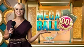 Mega Ball — masă de cazino live la Glitzbets Casino
